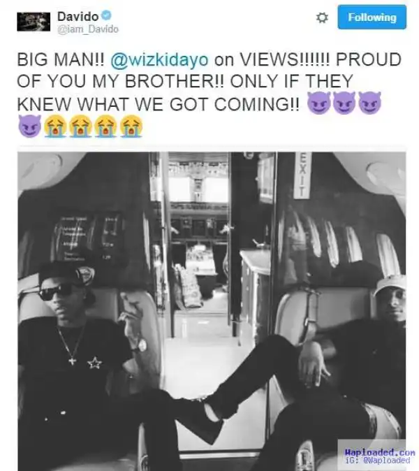 Davido To Wizkid Over Drake